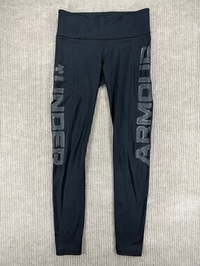 Under Armour Qualifier Ignight ColdGear Running Leggings Tights Black Medium